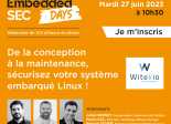 L'Embarque Webinaire Witekio sécurité