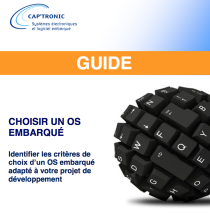 Captronic Guide de choix d'un OS