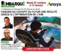 L'Embarqué Webinaire Ansys cockpit