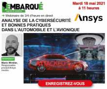 Dernier jour pour s'inscrie au webinaire Ansys Security