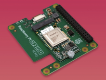 Carte additionnelle M.2 HAT + Raspberry Pi 5