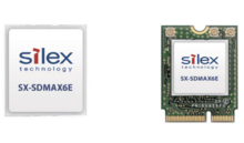 Silex module Wi-Fi Tribande et Bluetooth LE audio SX-SDMAX6E