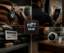Circuit Bluetooth LE BGB2 de Silicon LAbs