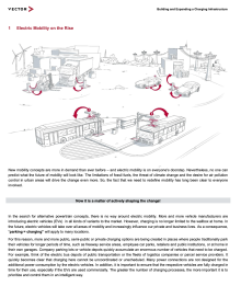 white paper Vector Infrastructure charge de batteries automobiles 