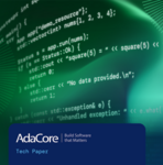 L'Embarqué White paper AdaCore Aider les équipes à livrer plus rapidement un code plus sûr et de meilleure qualité