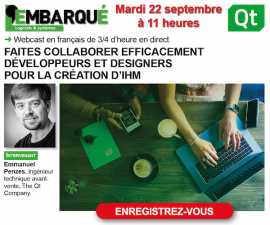 Qt webinaire L'Embarqué