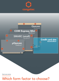 Congatex Form Factors COM