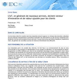 L'Embarqué White paper PTC IDC IIoT 06 21 